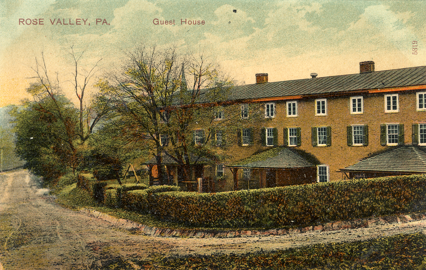 Rose Valley Pa. Guest House c.1904 pc